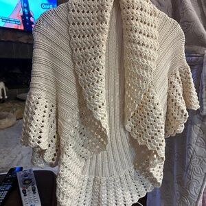 Lafayette 148 open front sweater /cardigan